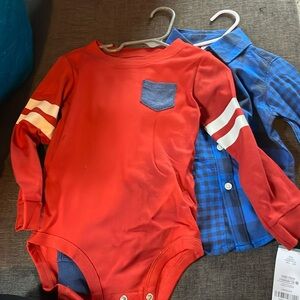 BRAND NEW, 2 piece shirt and pants sets